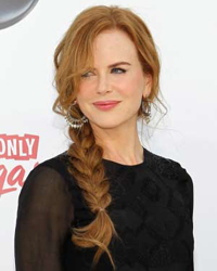прически для волнистых волос Nicole Kidman