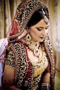 индийские национальные свадебные платья