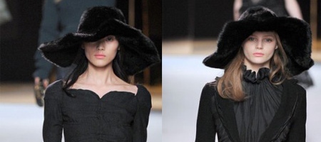 шляпы зима 2012 Nina Ricci