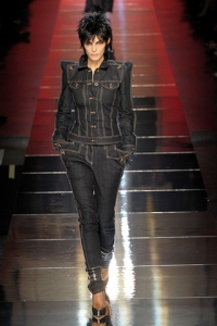 узкие джинсы мода 2011 Jean Paul Gaultier